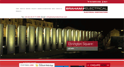 Desktop Screenshot of brahamelectrical.com
